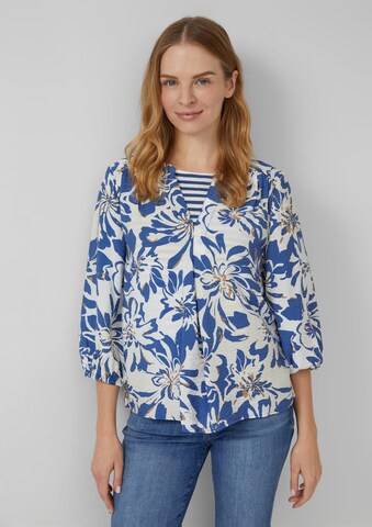 s.Oliver Blouse in Beige: voorkant