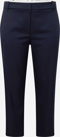 Slimfit Pantaloni de la Tommy Hilfiger Curve pe albastru: față