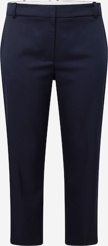 Regular Pantaloni de la Tommy Hilfiger Curve pe albastru: față