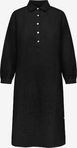 Frieda & Freddies NY Hemdblusenkleid in Schwarz: Vorderseite