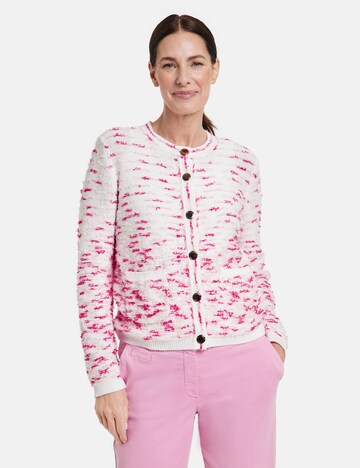 GERRY WEBER Knit Cardigan in Pink: front