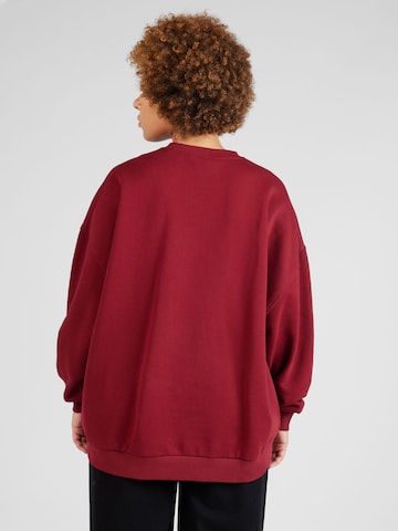 Sweat-shirt Tommy Hilfiger Curve en rouge