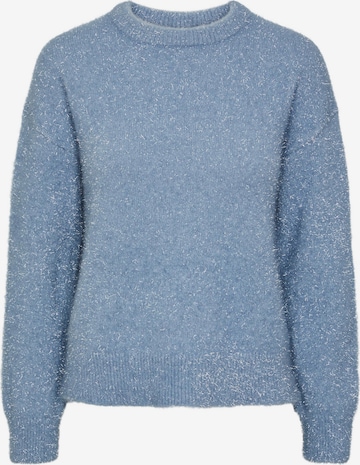 PIECES Sweater 'SNOW' in Blue: front