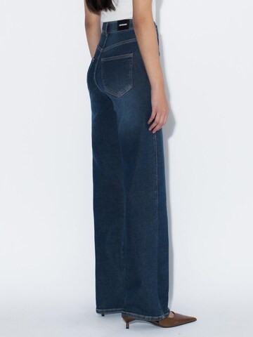 Dr. Denim Slim fit Jeans 'Moxy High Straight' in Blue