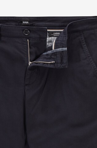 BOSS Black Regular Chino Pants 'Crigan' in Blue