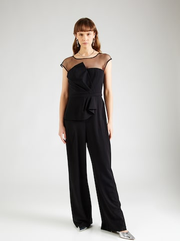 Adrianna Papell Jumpsuit in Black: front