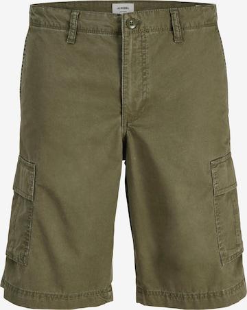 Pantalon cargo 'JREBCORY' JJ Rebel en vert : devant