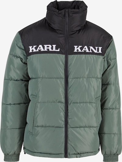 Karl Kani Winterjas in de kleur Groen / Zwart / Wit, Productweergave