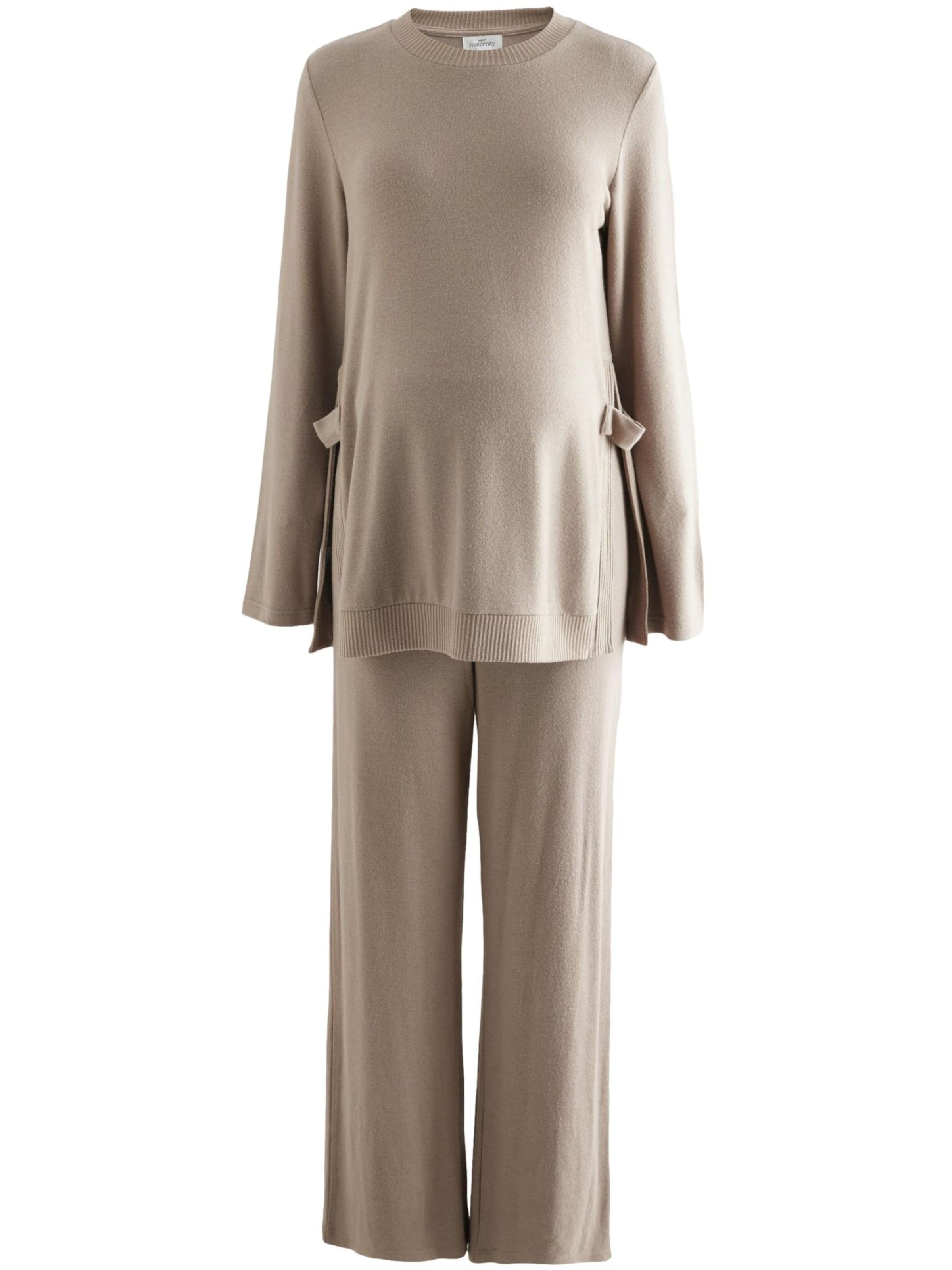 Haine de casă de la Next pe maro: față