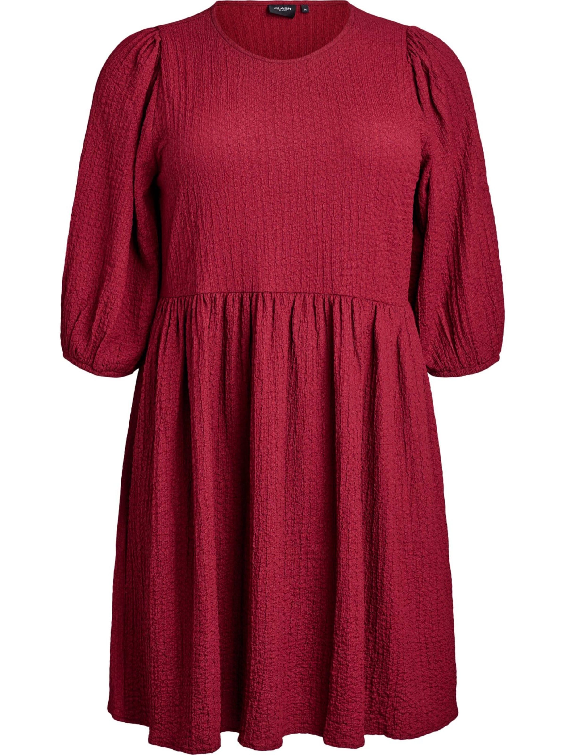 Flash by Zizzi Kleid 'Fltia' in Rot: Vorderseite