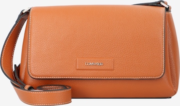 Calvin Klein Crossbody Bag in Brown: front