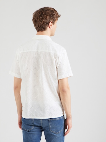 JACK & JONES Comfort Fit Πουκάμισο 'JORSUMMER LUKE' σε λευκό