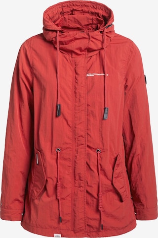 khujo Between-Season Jacket 'CAIMA' in Red: front