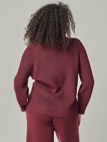 YOU LOOK PERFECT Huispak 'LOUNGEWEAR SET - Eve & Bailey' in Rood