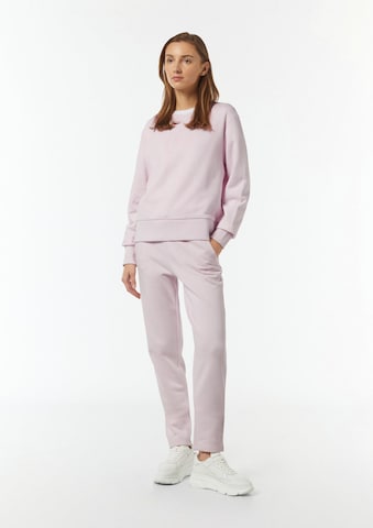 Sweat-shirt comma casual identity en rose