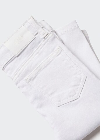 MANGO KIDS Skinny Jeans 'Elena' in Weiß