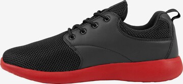 Urban Classics Sneakers 'Light Runner' in Black: front