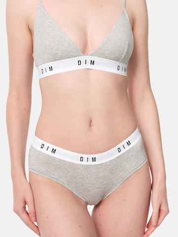 DIM Panty in Grey: front