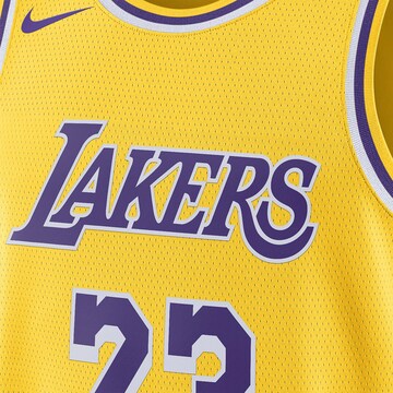 NIKE Trikot 'LeBron James Los Angeles Lakers' in Gelb