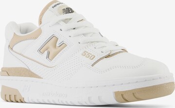 Baskets basses '550' new balance en blanc