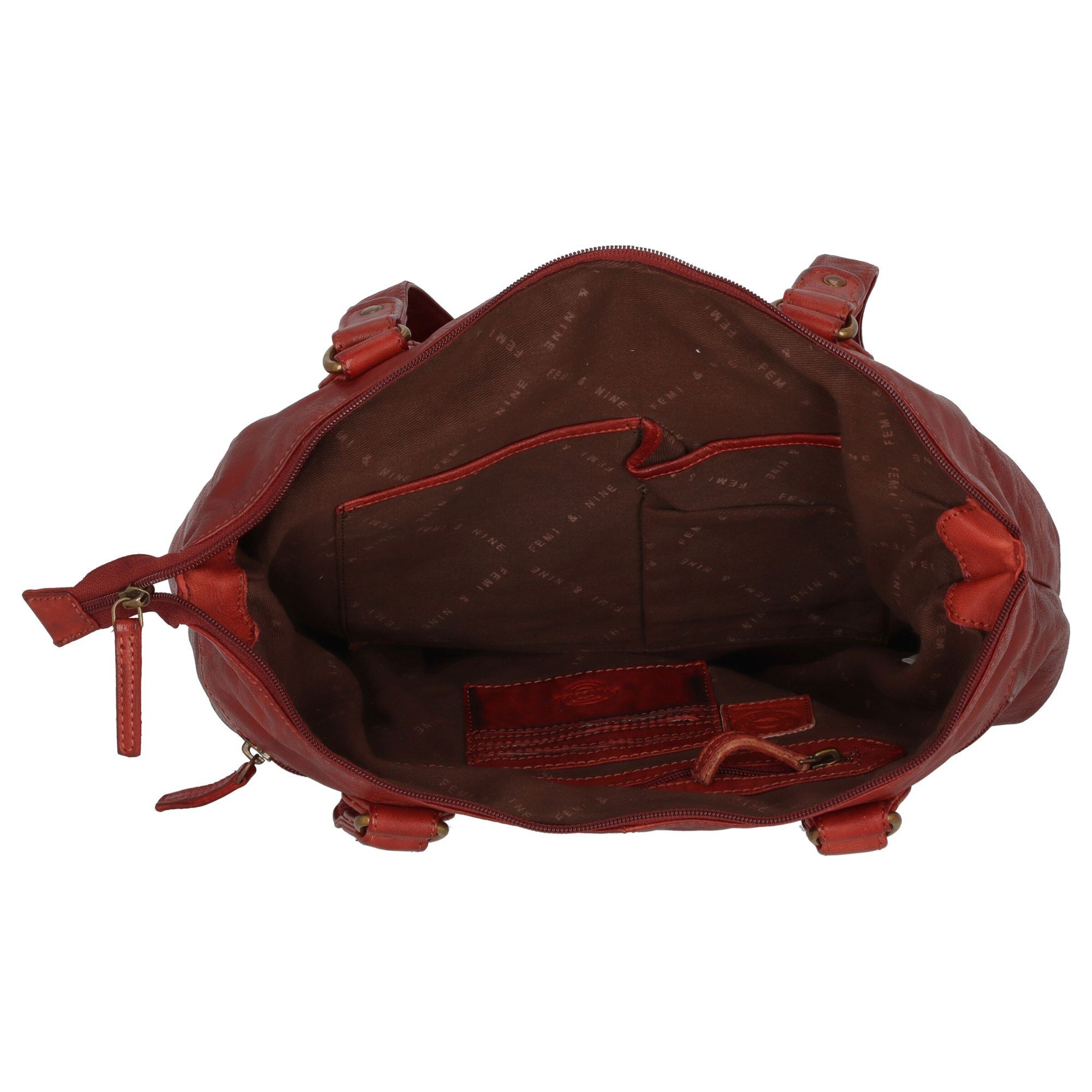 Greenland Nature Shoulder bag 'Femi & Nine' in Red
