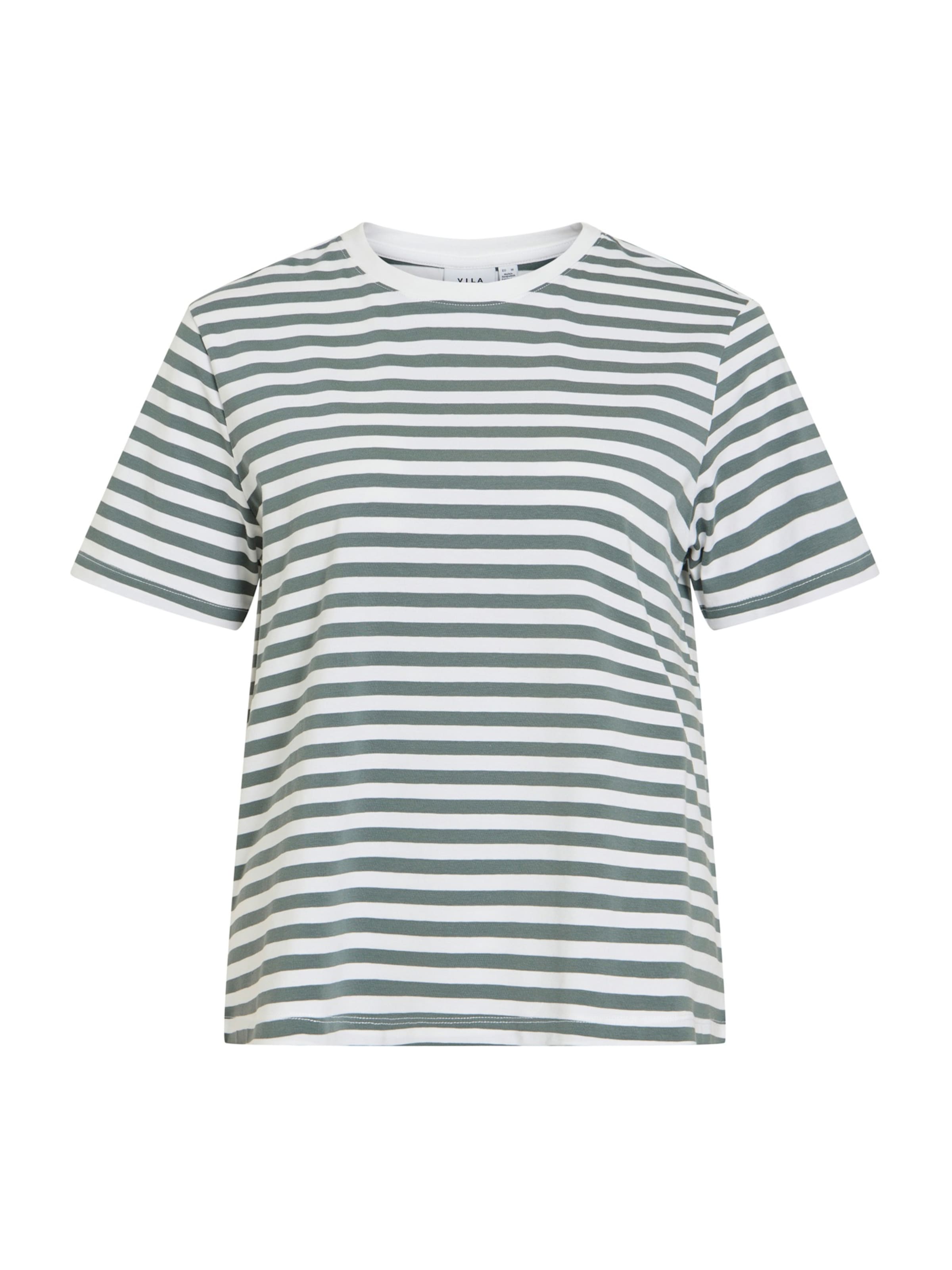 T-shirt 'VINora' VILA en vert : devant