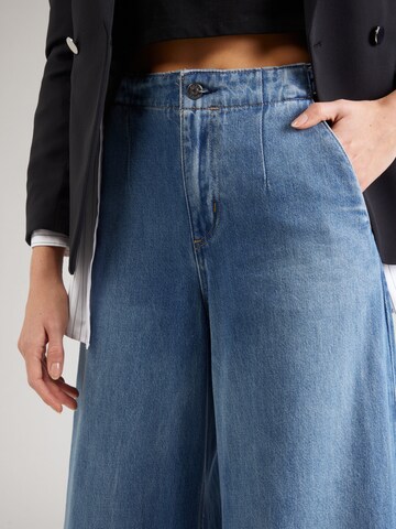 BOSS Wide Leg Jeans 'ZEPHYRUS' in Blau