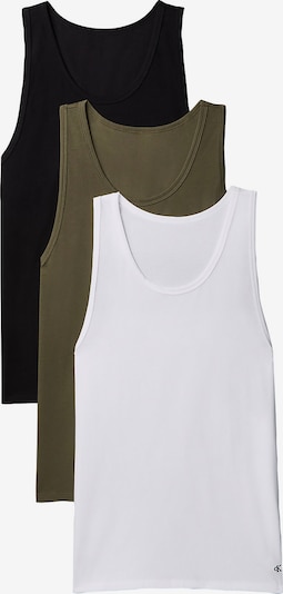 Maglietta in M Calvin Klein di colore oliva / nero / bianco, Visualizzazione prodotti