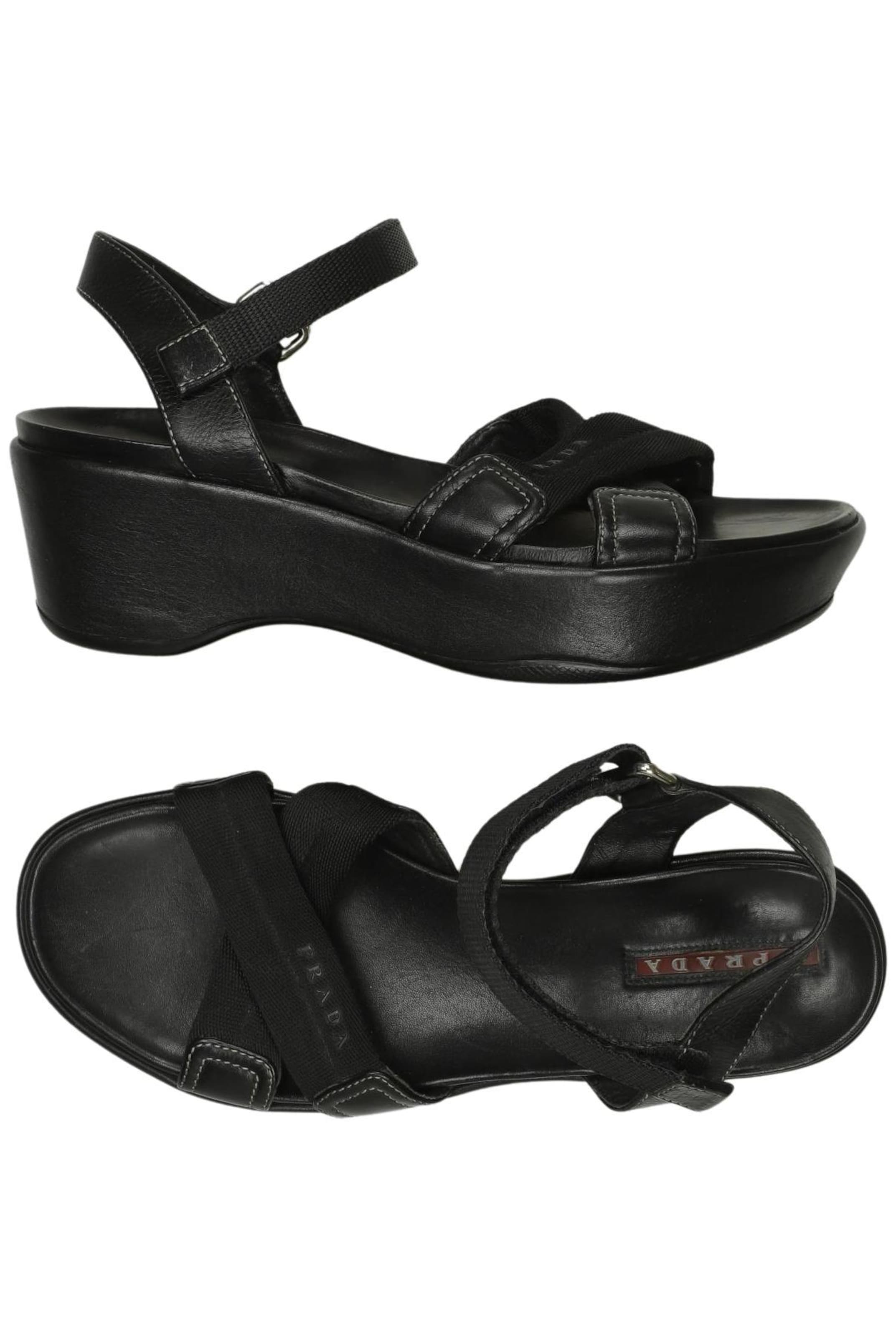 PRADA Sandals & High-Heeled Sandals in 37 in Black, Item view