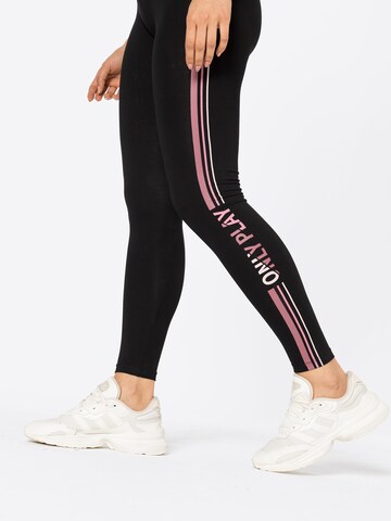 ONLY PLAY Skinny Sports trousers 'JOOD' in Black
