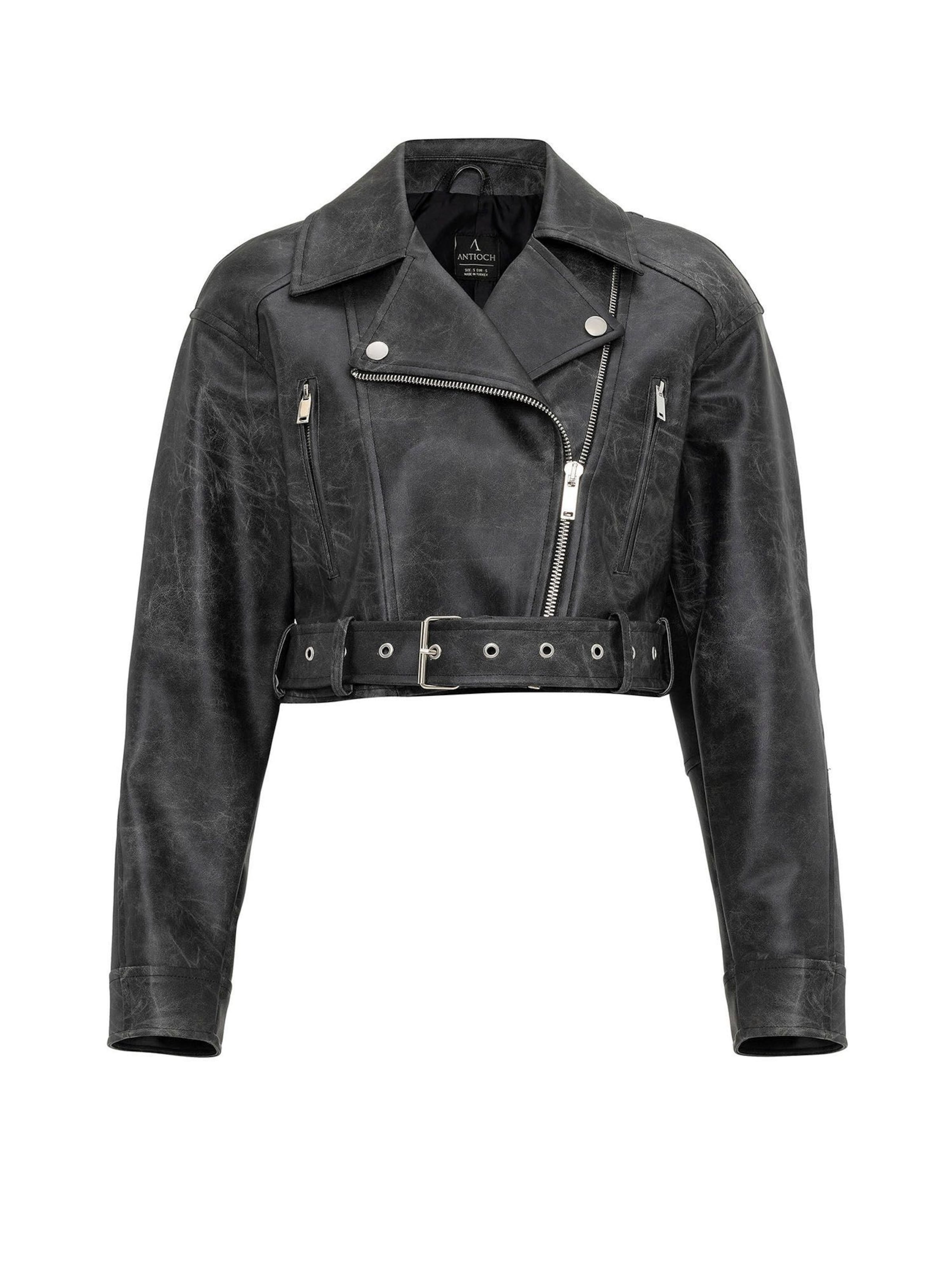 Antioch Átmeneti dzseki - fekete: elől