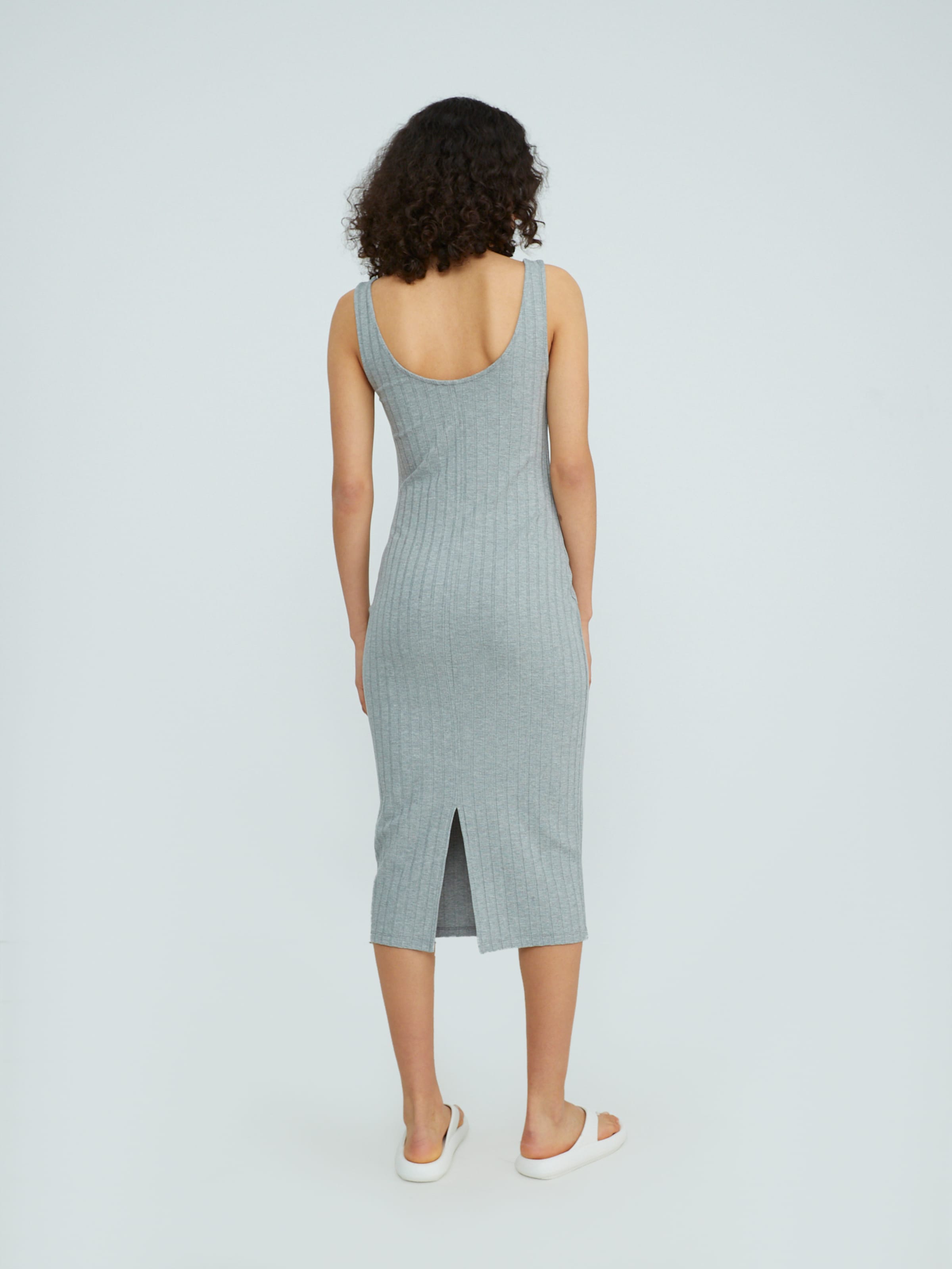 Frauen Kleider EDITED Kleid 'Shenay' in Graumeliert - OY02223