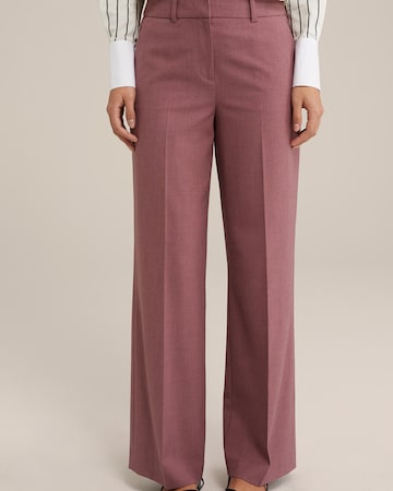 WE Fashion Regular Pantalon in Roze: voorkant