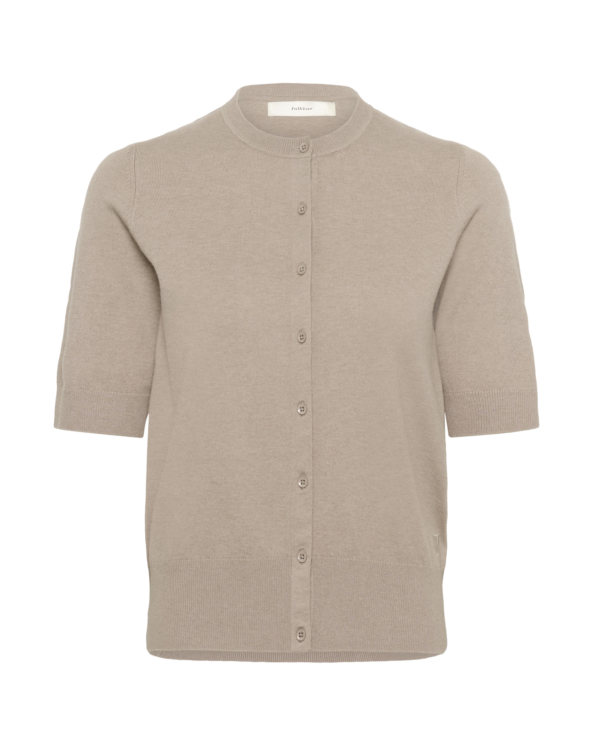 InWear Strickjacke 'Dessie' in Grau: Vorderseite