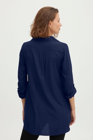 Fransa Bluse 'COYA' in Blau