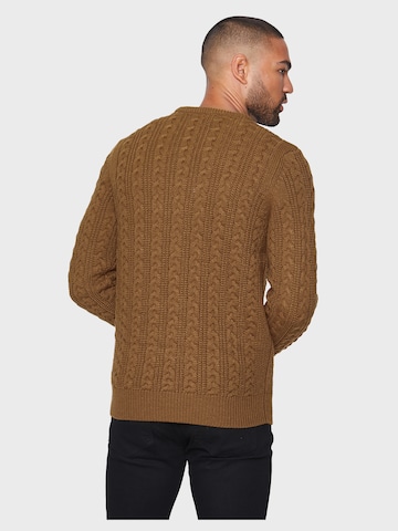 Threadbare Pullover 'Ely' in Braun