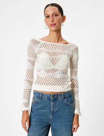 Koton Pullover in Beige: Vorderseite