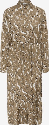 Kaffe Shirt dress 'Mille' in Brown: front