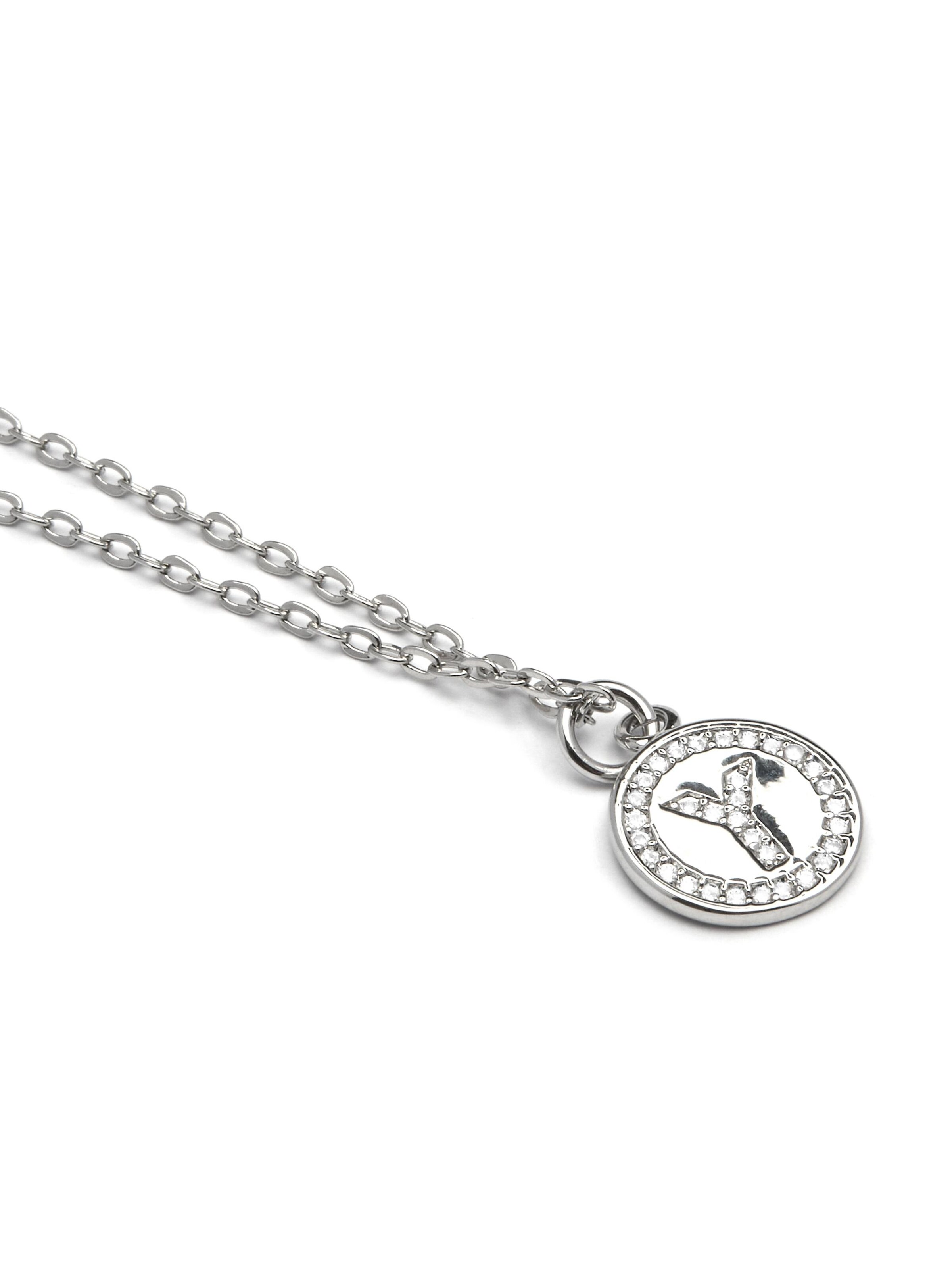 Luxenter - Cadena 'Alphabet' en blanco