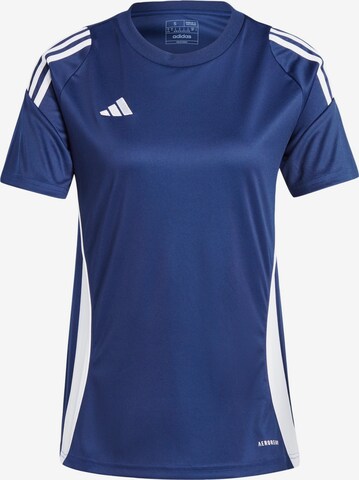 Maillot 'Tiro 24' ADIDAS PERFORMANCE en bleu : devant