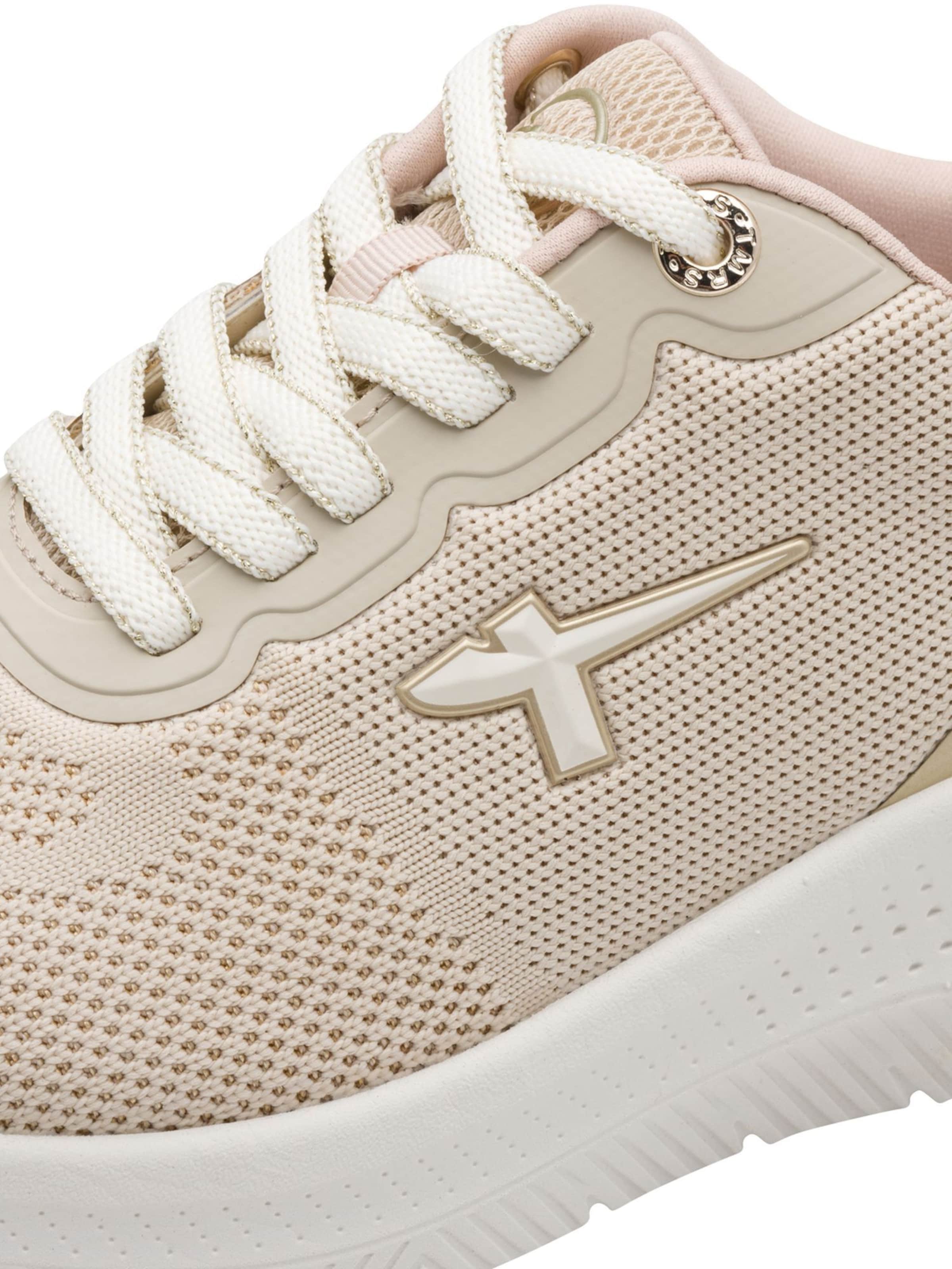 Baskets basses Tamaris en beige