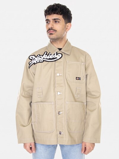 DICKIES Veste mi-saison 'M' Leo x Jacket Khaki' en S en beige, Vue avec produit