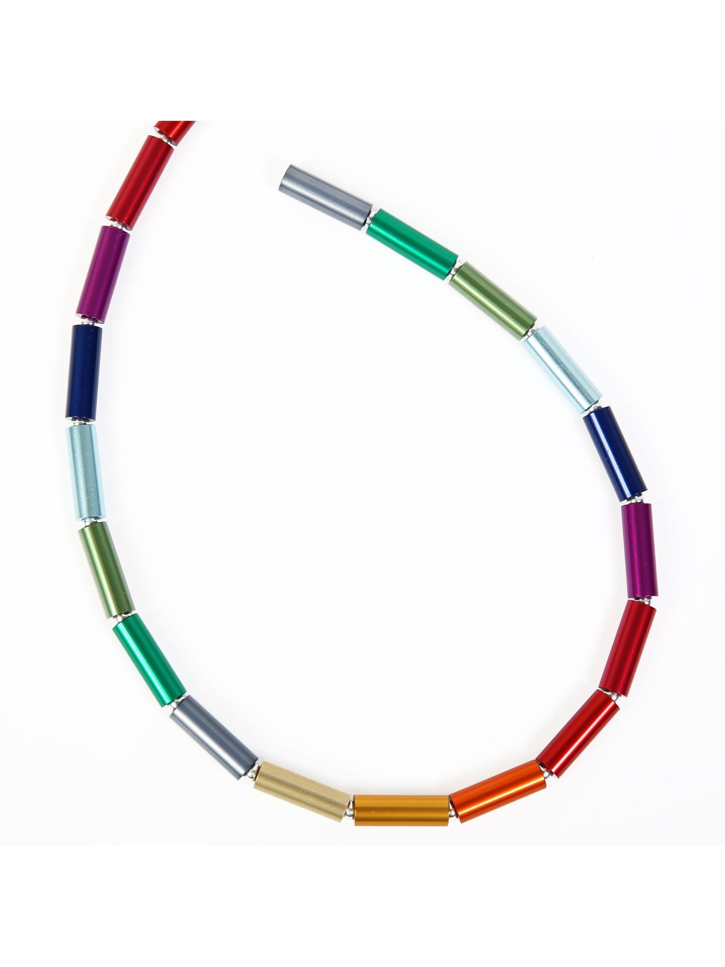 Chaîne DeMarie en mélange de couleurs : devant