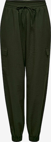 Pantalon cargo 'Katinka' ONLY en vert : devant