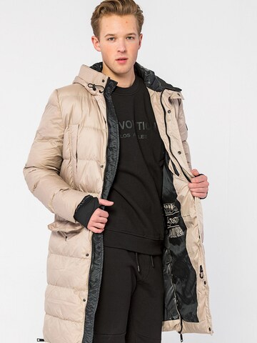 Ron Tomson Between-Seasons Parka in Beige