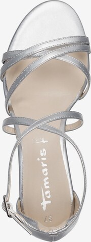 TAMARIS Strap Sandals in Silver