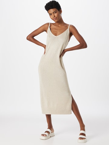 Banana Republic Knitted dress in Beige: front