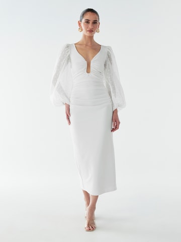 BWLDR Kleid 'Cada' in Weiß: Vorderseite