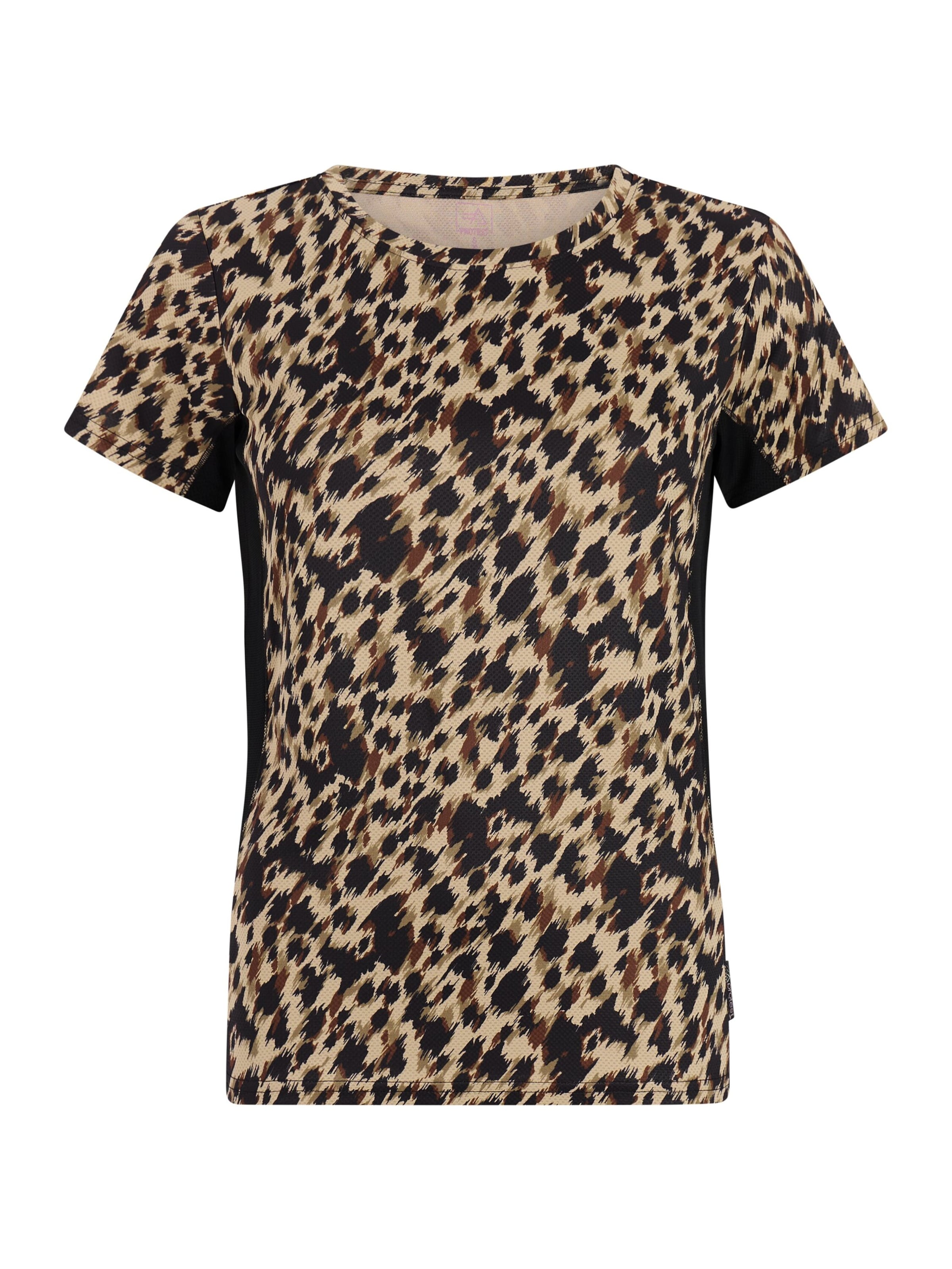 PROTEST Shirt 'PRTPack' in Brown: front