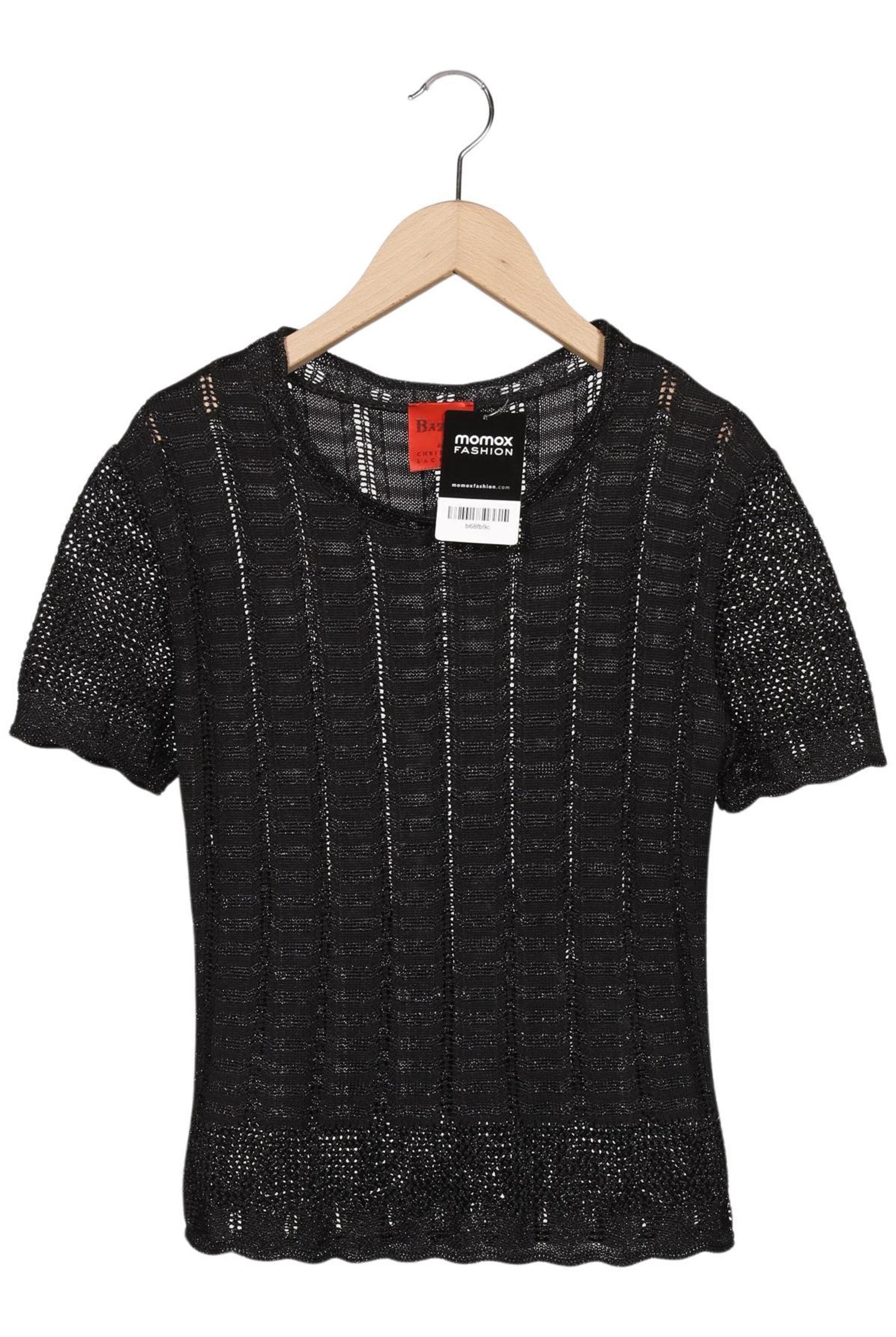 Christian Lacroix Pullover S in Schwarz: Vorderseite